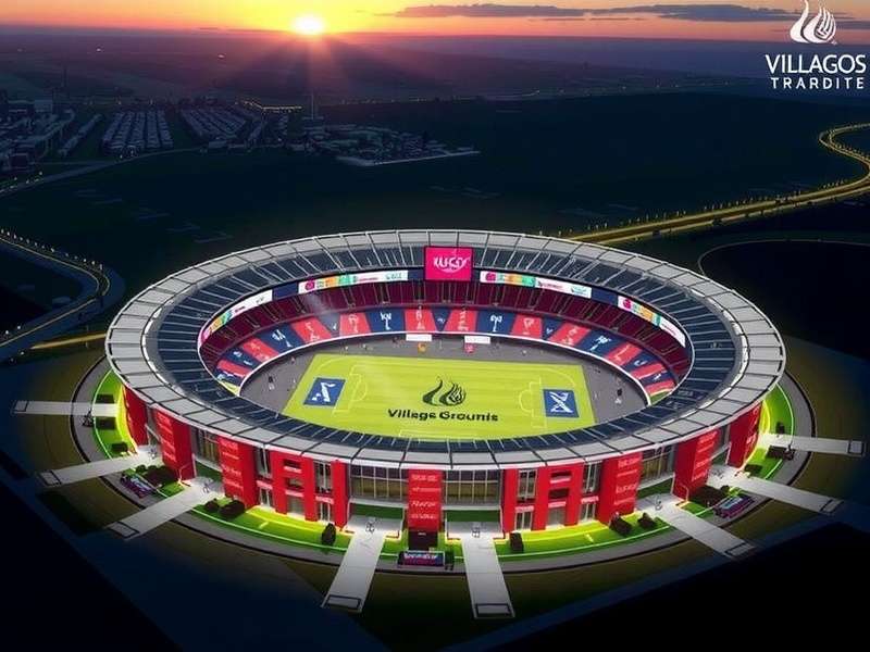 Rugby Dynamos India - Upcoming Village Grounds Stadium Concept art of upcoming Village Grounds stadium in Rugby Dynamos India